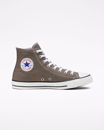 Tenis Converse Chuck Taylor All Star Classicos Cano Alto Masculino Cinzentas Escuro | PT P0TP871